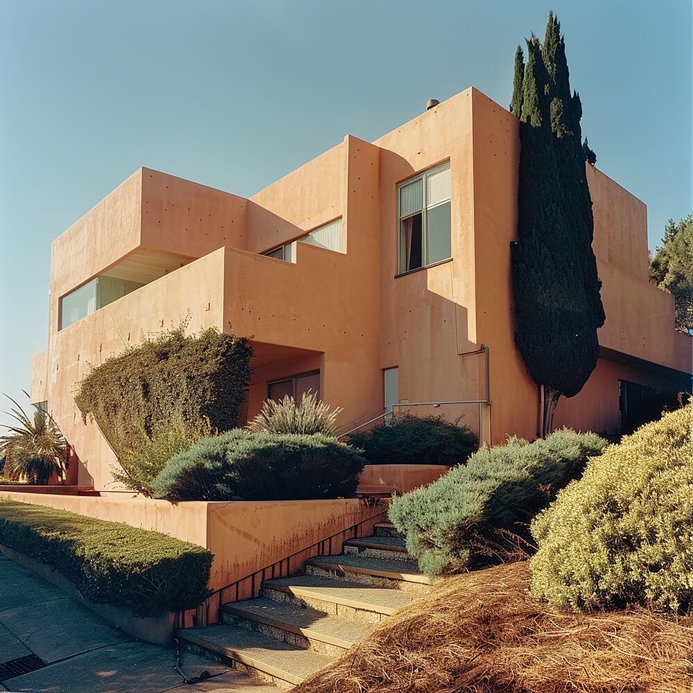 בית מעוצב מבחוץ